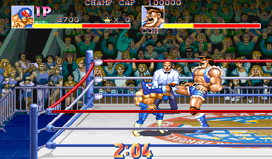 Saturday Night Slam Masters screenshot 4 for Sega Genesis